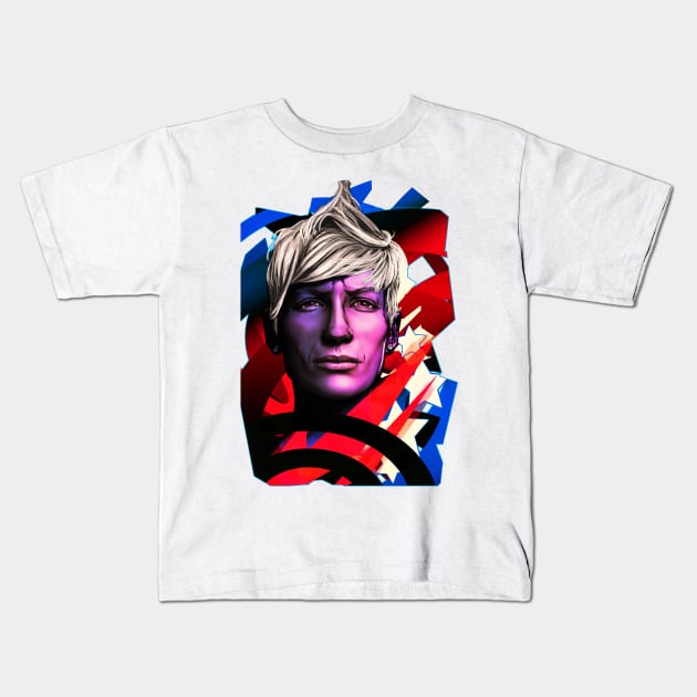 Megan Rapinoe Moral Courage Kids T-Shirt by tyferrell1